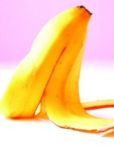 香蕉皮祛斑步骤