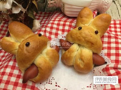兔子香肠面包