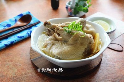 姜葱砂锅鸡