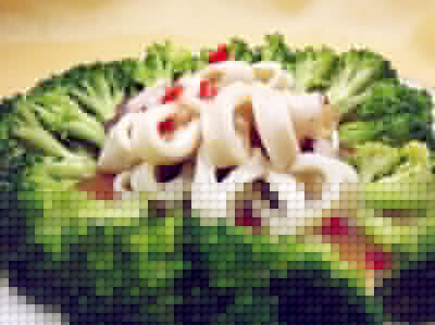 柠香兰花墨鱼