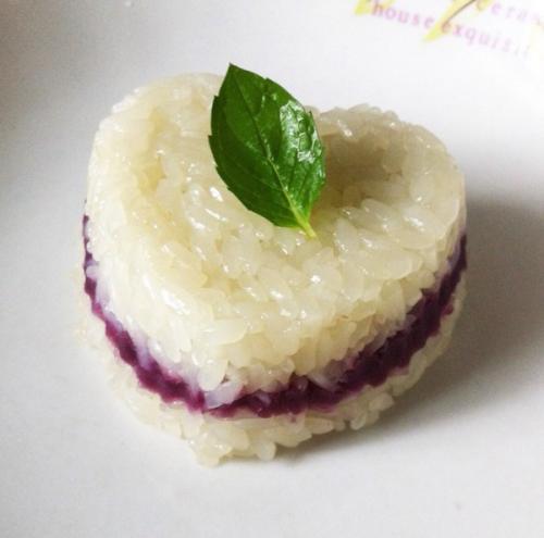 紫薯糯米涼糕