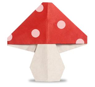 红伞蘑菇