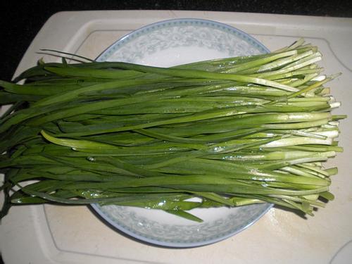 虾皮韭菜