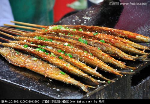 香烤秋刀魚