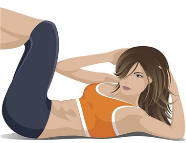 仰卧起坐能减肥吗 如何正确做仰卧起坐