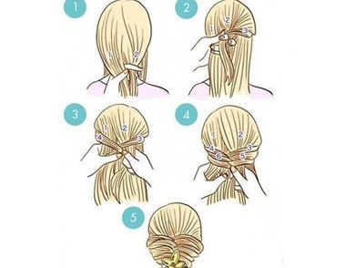 双鱼辫怎么扎 蜈蚣辫盘发步骤
