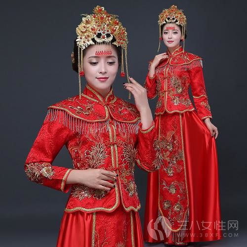 中式新娘礼服如何搭配发型