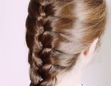 蜈蚣辫教学图解