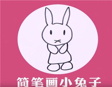 兔子的简笔画怎么画 兔子的简笔画教学视频