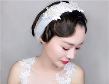 短發怎麼做新娘造型 ​什麼樣的頭紗適合短發新娘