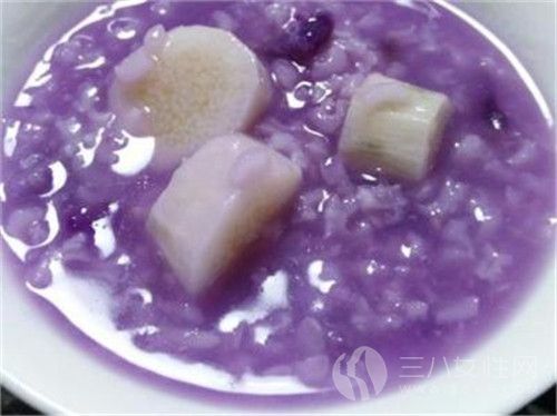 紫薯熬粥怎么是蓝色的正常吗 紫薯熬粥怎样不会出现蓝色.jpg