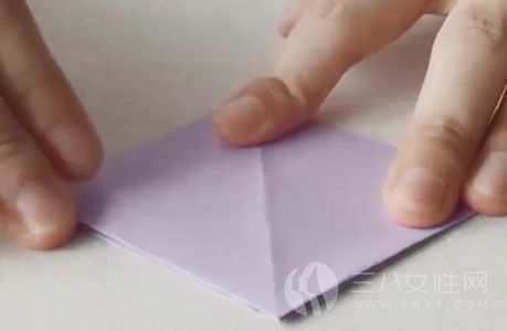 喇叭花折紙視頻教程 喇叭花的折法圖解