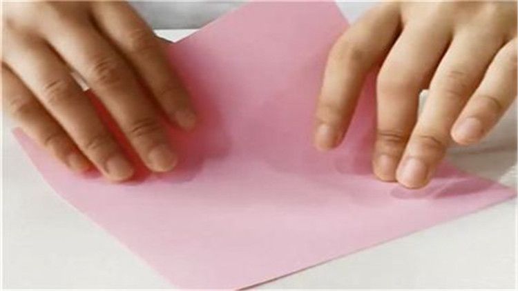 爱心信封折纸法 爱心折纸的步骤