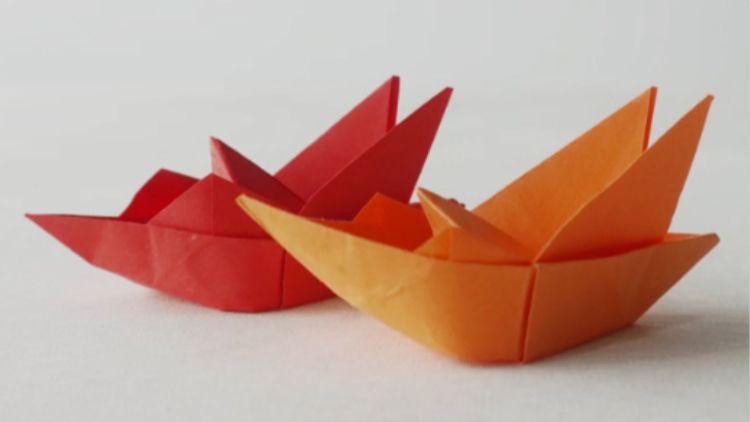 遊輪折紙 遊輪折紙的折法