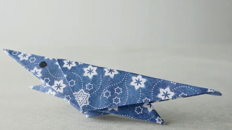 鲨鱼折纸 鲨鱼折纸教程