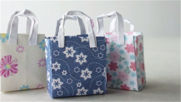 时尚购物袋折纸 折时尚购物袋需要注意什么