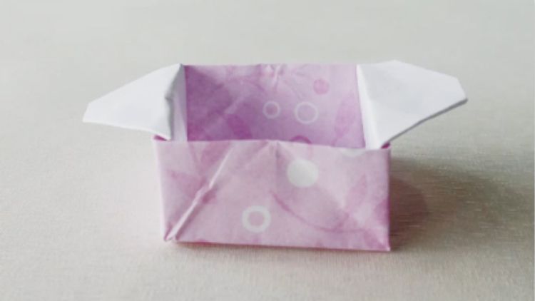 盒子手工折紙 盒子折紙的具體步驟