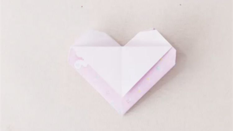 折纸爱心 爱心的折纸教程