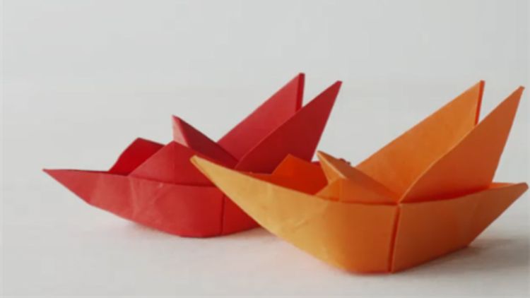 游轮手工折纸 游轮折纸的具体步骤