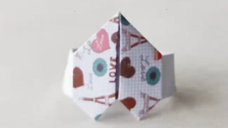 折纸心形 心形折纸的具体步骤