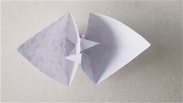 收纳盒简易折纸
