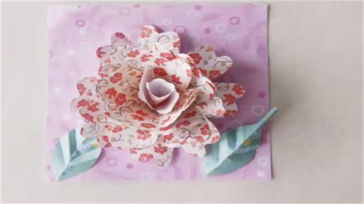 折紙玫瑰花