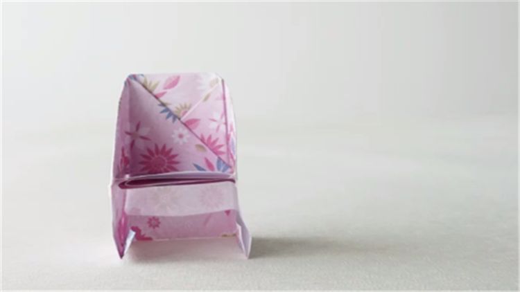 餐椅手工折纸