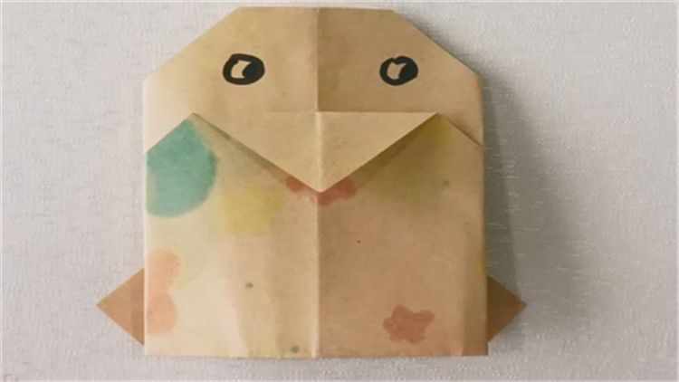 企鹅简易折纸