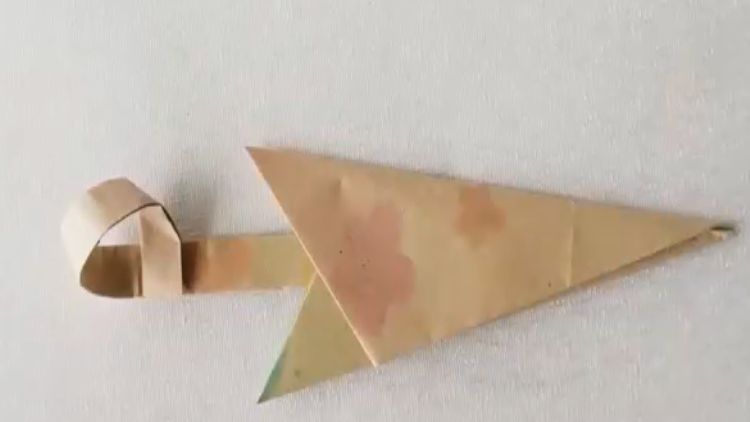 飛鏢簡易折紙