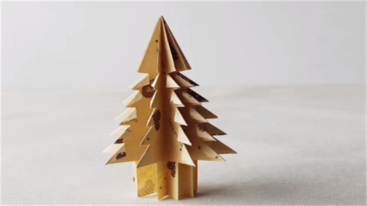 聖誕樹折紙
