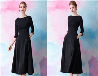 小黑裙怎么搭配显得高贵 ​小黑裙在穿着上有什么优点