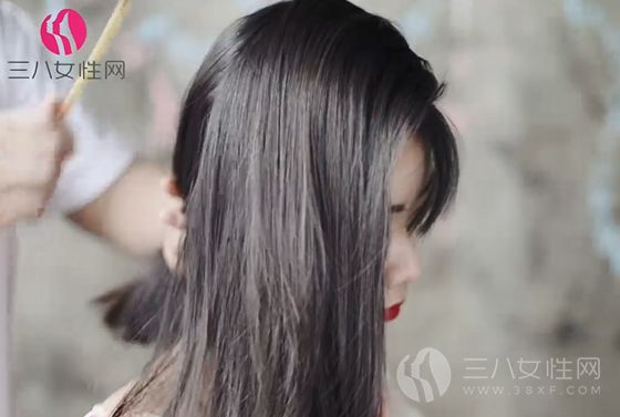 韩式少女编发发型扎法