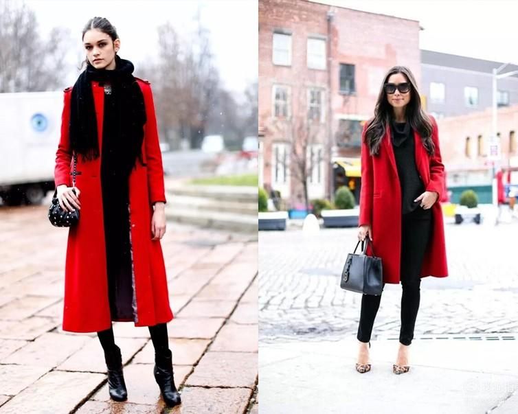 红色大衣怎么搭好看 这三种穿搭低调又显气质