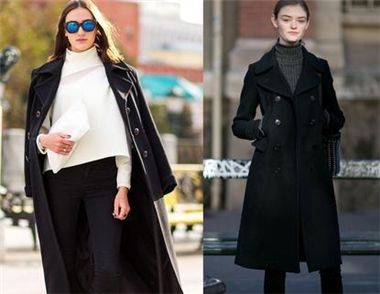 冬天黑色大衣怎麼穿好看 這樣穿一點都不沉悶