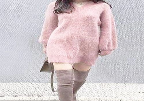 粉色长毛衣搭配什么好看 冬季甜美时髦还百搭
