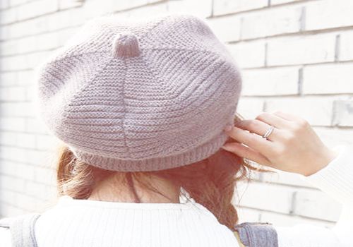 短发女生冬季帽子搭配 时尚可爱还温暖