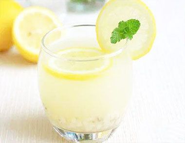 柠檬水的美容方法