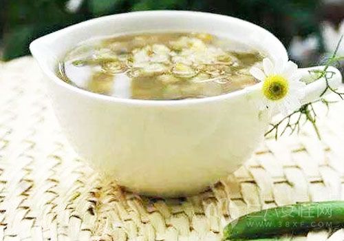绿豆蜂蜜汤