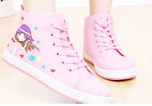 粉色鞋