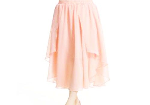 粉色長裙
