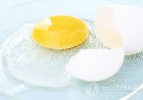 蛋清白糖面膜