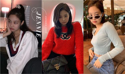 有一种性感迷人的男孩儿气正合适秋季：jennie传奇sf时尚街拍