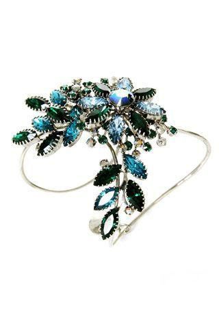 七夕烂漫新产品Tom Binns紫水晶浮雕花镯子