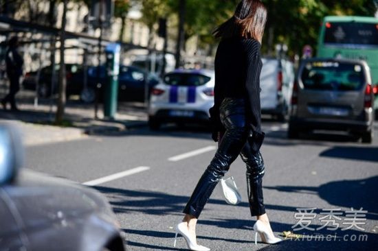 冬季紧身皮裤如何搭衣服 4种穿法防寒保暖Hin时尚潮流!