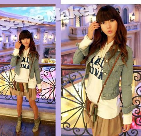 外衣穿出大牌明星韵味