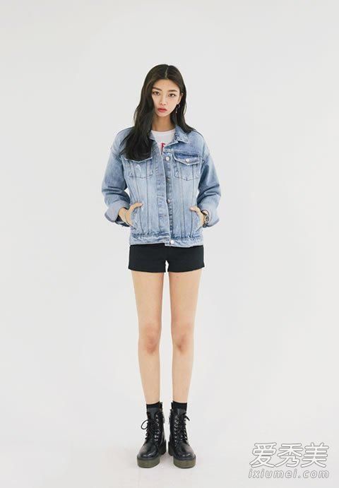 韩日时兴超短裤穿衣搭配手册 小个子女生也可以穿出修长美腿!