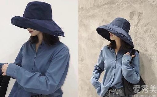 夏天你戴哪顶遮阳帽来展示你的小脸?这些遮阳篷也很高。