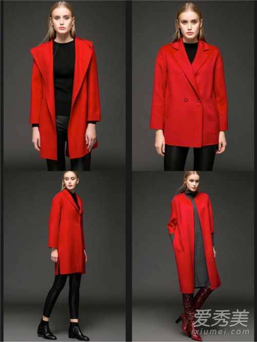红色大衣怎么搭配衣服 这几种搭配法则时髦得不一般