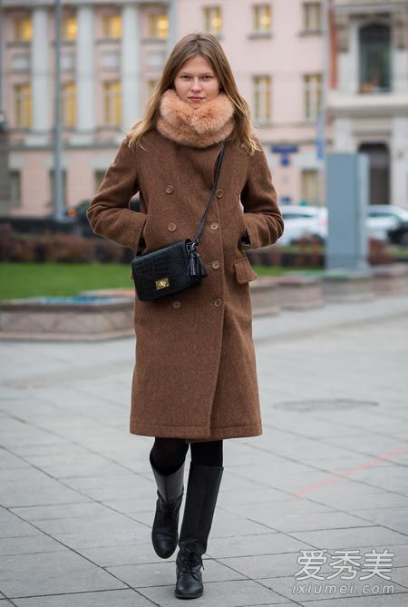 大衣搭配图 冬天这样穿经典时髦冬天大衣怎么穿好看