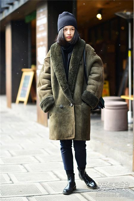 羊羔毛外套怎么搭配 冬日最chic穿搭
